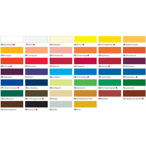 KREUL Peinture acrylique Triton Acryluic Liquid, orange fluo