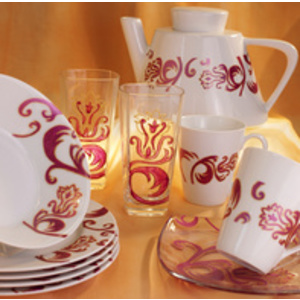 KREUL Peinture pour porcelaine 'Glass & Porcelain', kit