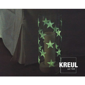 KREUL Peinture pochoir phosphorescente 'éclairage de nuit'