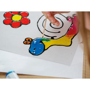 KREUL Window Color Pen 'MUCKI', orange, 29 ml