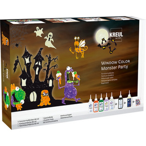 KREUL Window Color 'Monster Party', kit