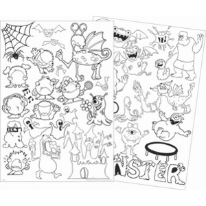 KREUL Window Color 'Monster Party', kit