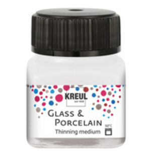 KREUL Diluant pour peinture 'Glass & Porcelain', 20 ml