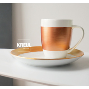 KREUL Peinture pour porcelaine 'Glass & Porcelain' Métallisé