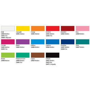 KREUL Glass & Porcelain Pen Classic, bleu lapis