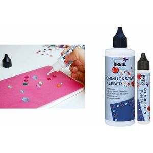KREUL Colle pour pierres décoratives, flacon de 80 ml