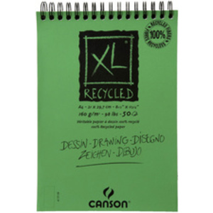 CANSON Bloc à croquis et études 'XL DESSIN RECYCLE', A3