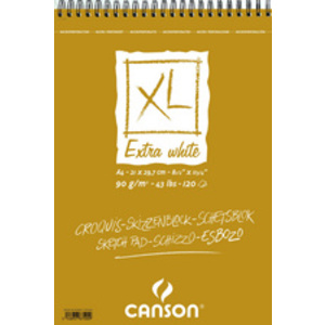 CANSON Bloc à croquis et études 'XL EXTRA BLANC', A3