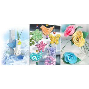 FIMO air LIGHT Pâte à modeler, durcit à l'air, 125 g, blanc