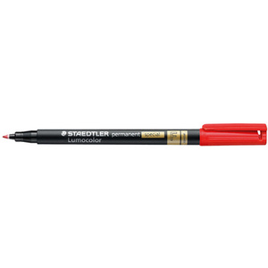 STAEDTLER Marqueur permanent 319M Lumocolor spécial, noir