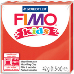 FIMO kids Pâte à modeler, à cuire au four, 42 g, blanc