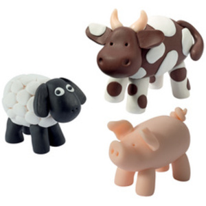 FIMO kids Kit de modelage Form & Play 'Farm', niveau 1