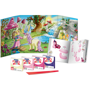 FIMO kids Kit de modelage Form & Play 'Unicorn', niveau 2