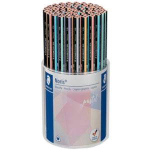 STAEDTLER Crayon Noris pastel, degré de dureté HB, pot de 72