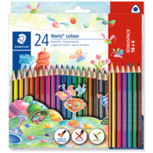 STAEDTLER Crayon de couleur triangulaire Noris colour, étui