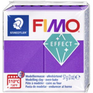 FIMO Pâte à modeler EFFECT, 57 g, bleu métallisé