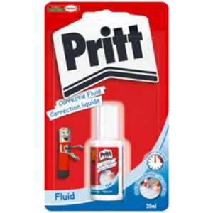 Pritt Liquide de correction 'Correction Fluid', 20 ml, blanc