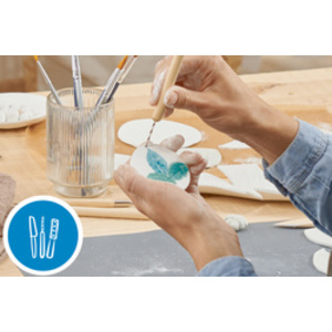 FIMO air Pâte à modeler, durcit à l'air, 2.000 g, blanc