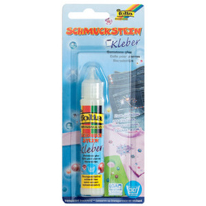 folia Colle pour pierres décoratives, transparent, 30 g