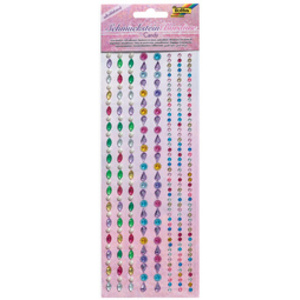 folia Bordure en strass 'Candy 1', autocollant