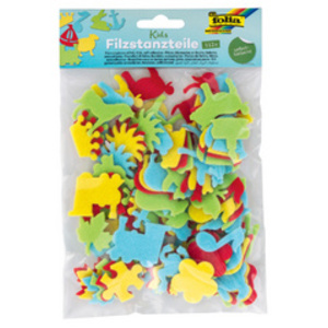 folia Pièces prédécoupées en feutre pour bricolage 'lettres'