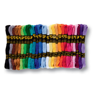 folia Fil à broder 'Basic', 52 échevettes de 8 m, assorti