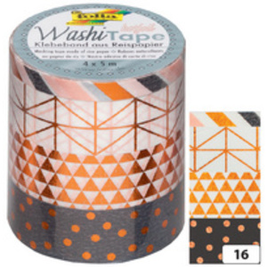 folia Rubans autocollants déco Washi-Tape HOTFOIL CUIVRE