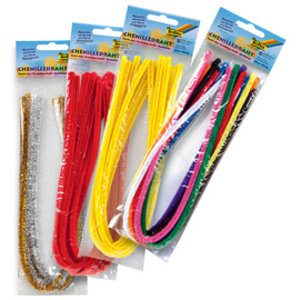 folia Fil métallique chenille, 20 mm x 500 mm, assorti