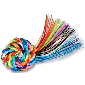 folia Fil pour scoubidou, 1,8 mm x 1 m, assorti