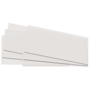 folia Découpes de papier transparent , 220 x 510 mm, blanc