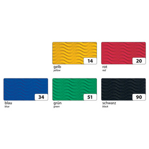 folia Lampions prédécoupés, petit, rectangulaire, noir