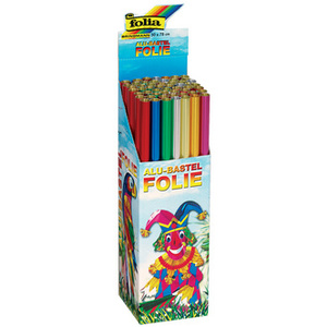 folia Feuille de bricolage en aluminium, présentoir