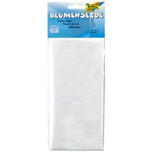 folia Papier de soie, (L)500 x (H)700mm, 20 g/m2, blanc