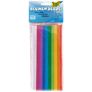 folia Papier de soie, (L)500 x (H)700 mm, 20 g/m2, assorti