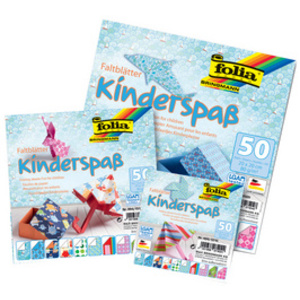 folia Feuilles de papier à plier AMUSANT POUR LES ENFANTS