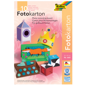 folia Chemise de carton de bricolage, 220 x 320 mm