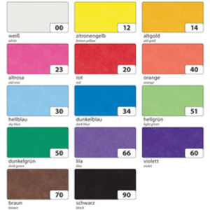 folia Papier transparent, (l)700 mm x (L)1 m, orange