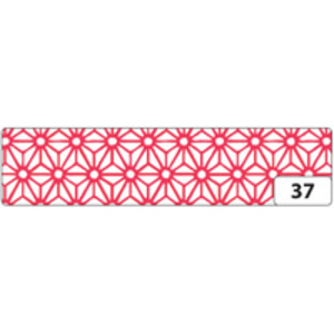 folia Rubans autocollants déco Washi-Tape, coeurs rouges