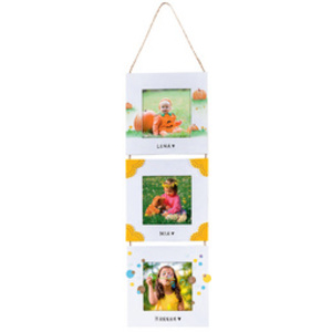 folia Kit de cadre photo, en carton, 7,5 x 7,5 cm, blanc