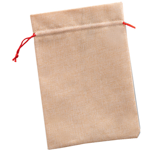 folia Sac dans une optique de toile de jute, 170 x 250 mm