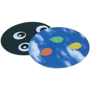 folia Cartons à bière à décorer, uni, rond, diamètre: 107 mm