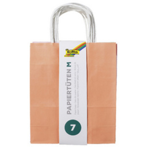 folia Sacs cadeaux 'Trend', papier kraft, 180 x 80 x 210 mm