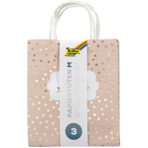 folia Sacs en papier HOTFOIL,papier kraft, 180 x 80 x 210 mm