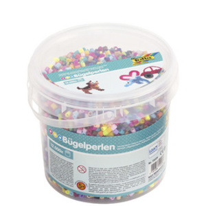 folia Perles à repasser, 30.000 pièces, en seau, assorti