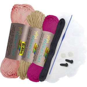 folia Mini kit de crochet 'Flamand rose'