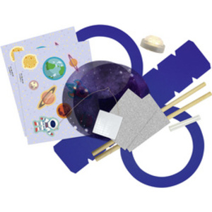 folia Kit lanterne à fabriquer 'ESPACE', bleu