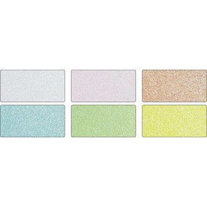folia Bloc de carton à paillettes 'Pastel', 170 x 245 mm