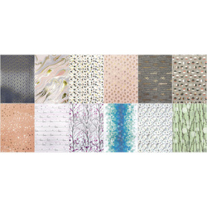 folia Bloc de papier design 'Hotfoil III', A4, 165 g/m2