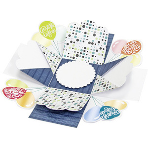 folia Explosion Box-Kit activités manuelles 'Happy Birthday'