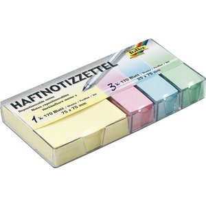 folia Notes repositionnables dans un distributeur, garni